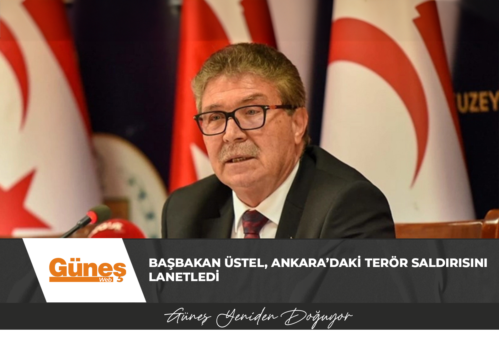 BAŞBAKAN ÜSTEL, ANKARA’DAKİ TERÖR SALDIRISINI LANETLEDİ