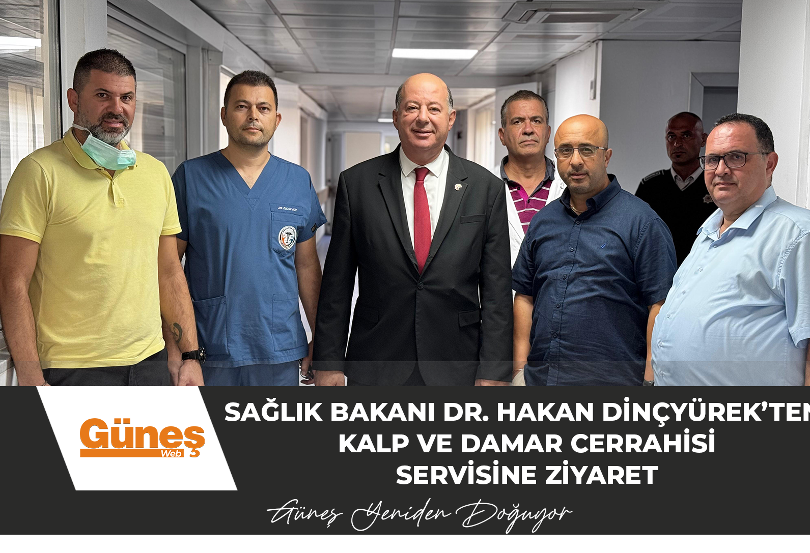 Sağlık Bakanı Dr. Hakan Dinçyürek’ten Kalp ve Damar Cerrahisi Servisine Ziyaret