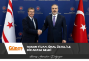 Hakan Fidan, Ünal Üstel ile bir araya geldi