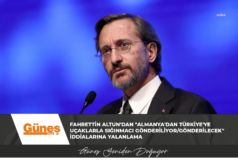 Fahrettin Altun’dan “Almanya’dan Türkiye’ye uçaklarla sığınmacı gönderiliyor/gönderilecek” iddialarına yalanlama