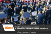 Türkiye Milli Savunma Bakanlığı, 29 Ekim’de KKTC’de bando konserleri verecek