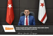 Oğuz: Olası hataların önüne geçilmesi adına gerekli önlemlerin alınacak