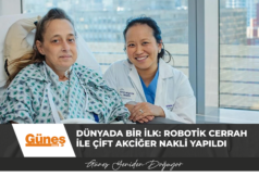 DÜNYADA BİR İLK: ROBOTİK CERRAH İLE ÇİFT AKCİĞER NAKLİ YAPILDI