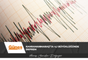 KAHRAMANMARAŞ’TA 4,1 BÜYÜKLÜĞÜNDE DEPREM