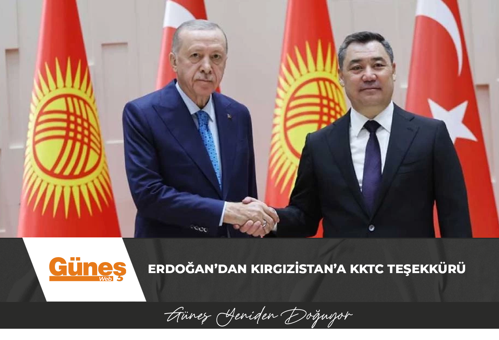 Erdoğan’dan Kırgızistan’a KKTC teşekkürü