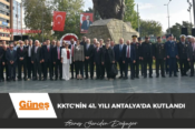 KKTC’nin 41. yılı Antalya’da kutlandı