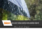 En çok yağış Karpaz bölgesine düştü