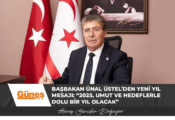 BAŞBAKAN ÜNAL ÜSTEL’DEN YENİ YIL MESAJI: “2025, UMUT VE HEDEFLERLE DOLU BİR YIL OLACAK”