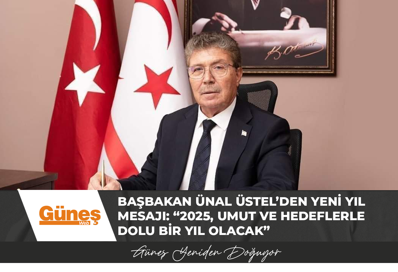 BAŞBAKAN ÜNAL ÜSTEL’DEN YENİ YIL MESAJI: “2025, UMUT VE HEDEFLERLE DOLU BİR YIL OLACAK”