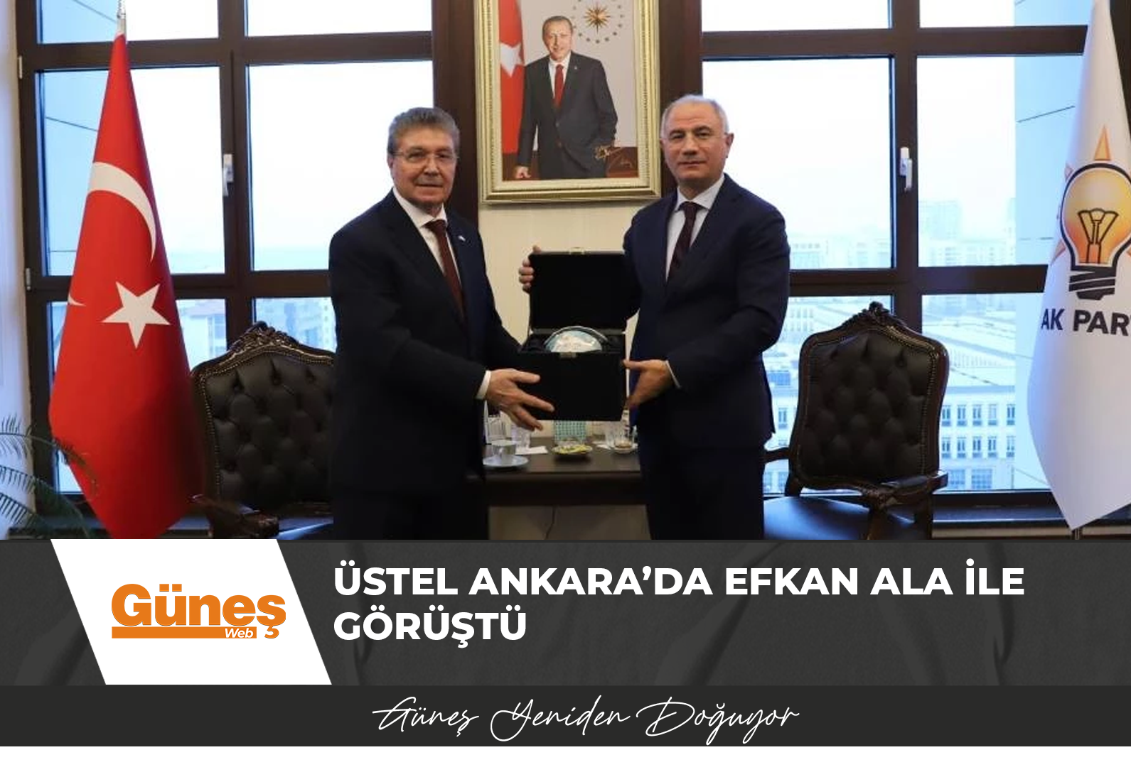 Üstel Ankara’da Efkan Ala ile görüştü