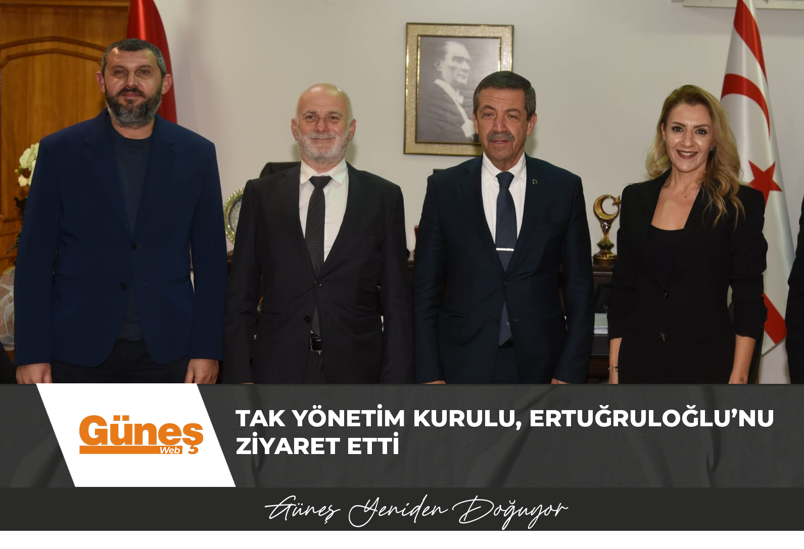 TAK Yönetim Kurulu, Ertuğruloğlu’nu ziyaret etti