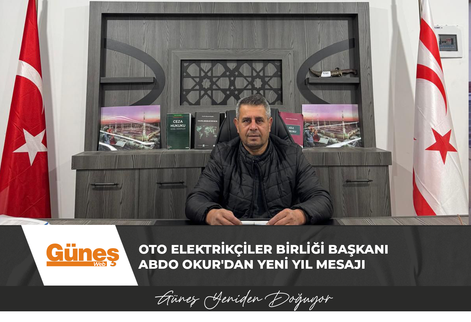 Oto Elektrikçiler Birliği Başkanı Abdo Okur’dan Yeni Yıl Mesajı