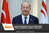 Sağlık Bakanı Dr. Hakan Dinçyürek, yeni yıl nedeniyle mesaj yayınladı