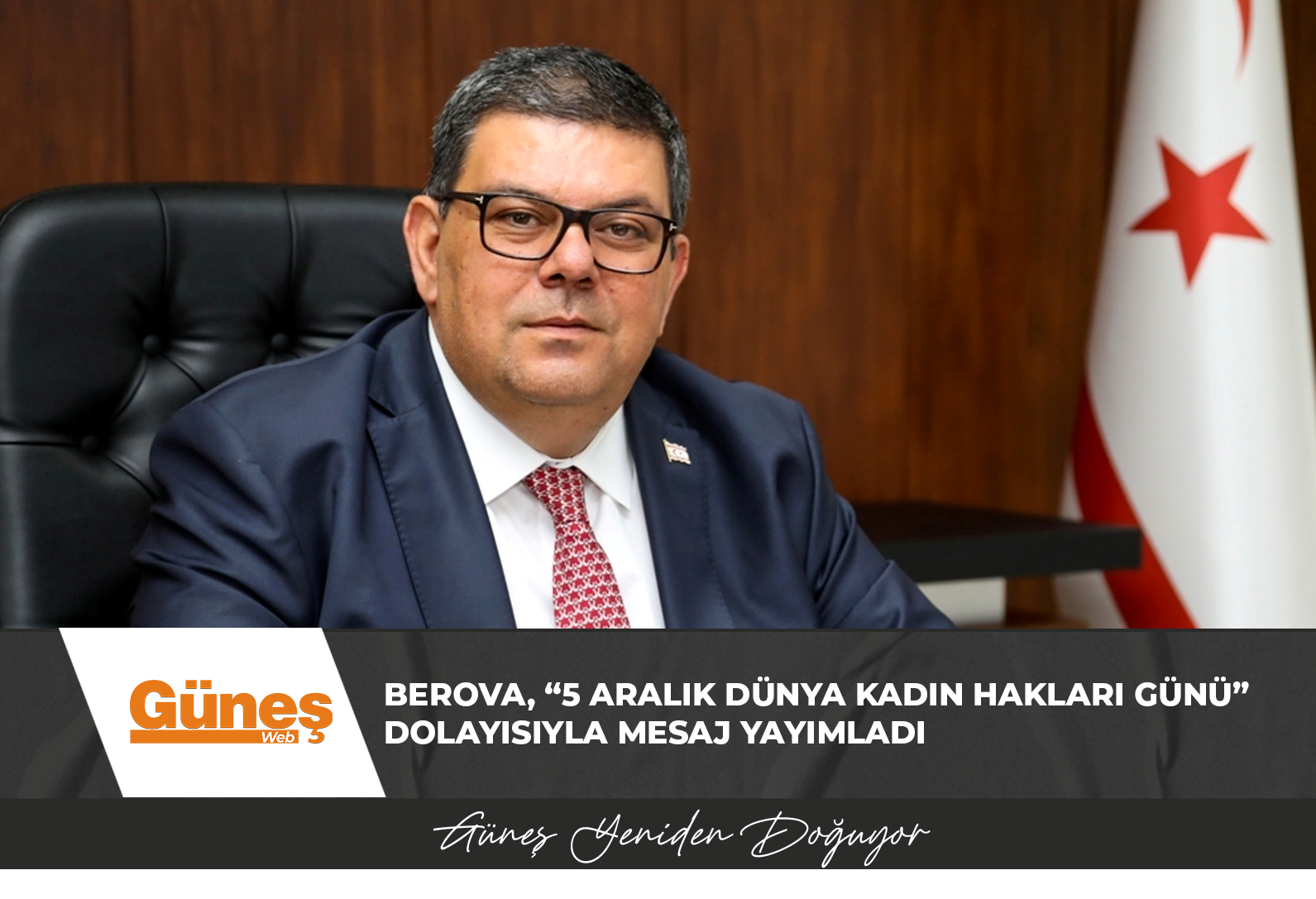 Berova, “5 Aralık Dünya Kadın Hakları Günü” dolayısıyla mesaj yayımladı