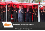 Larnaka şehitleri anıldı