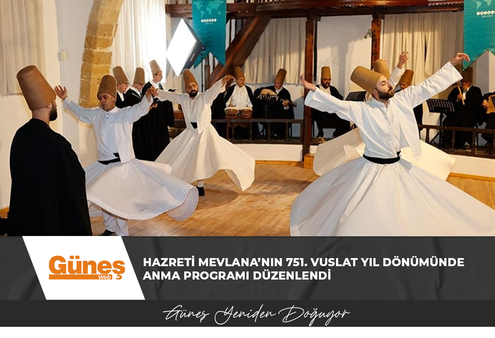 Hazreti Mevlana’nın 751. vuslat yıl dönümünde anma programı düzenlendi