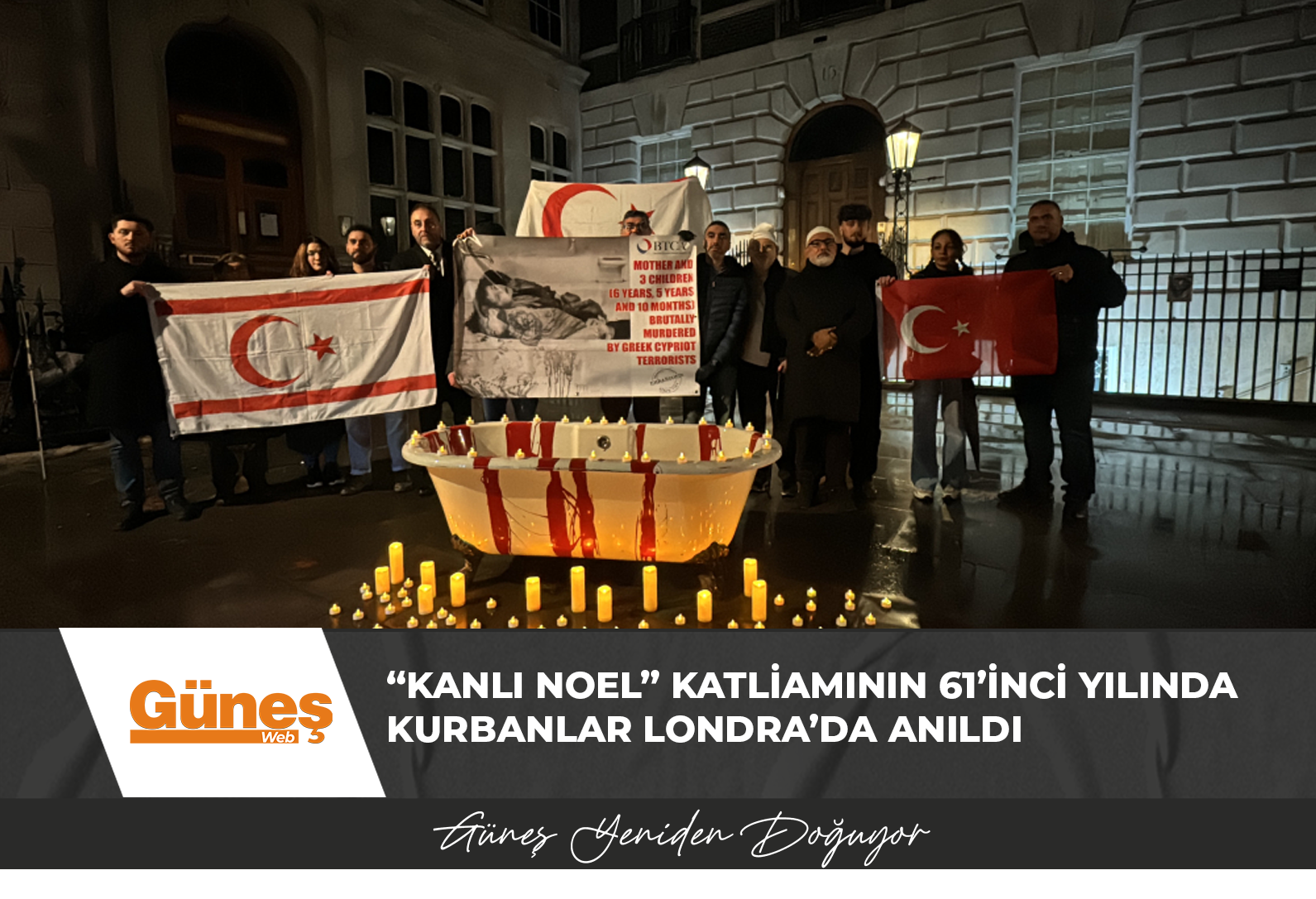 “Kanlı Noel” katliamının 61’inci yılında kurbanlar Londra’da anıldı