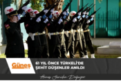 61 yıl önce Türkeli’de şehit düşenler anıldı