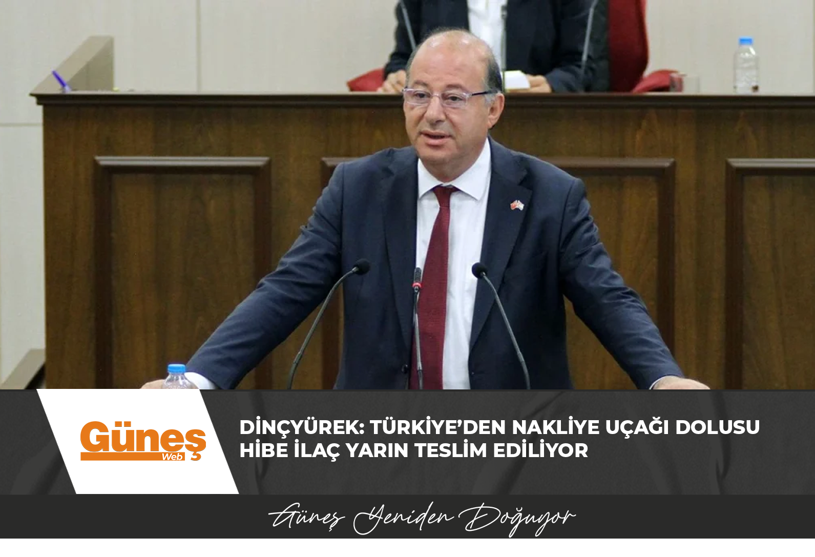 Dinçyürek: Türkiye’den nakliye uçağı dolusu hibe ilaç yarın teslim ediliyor