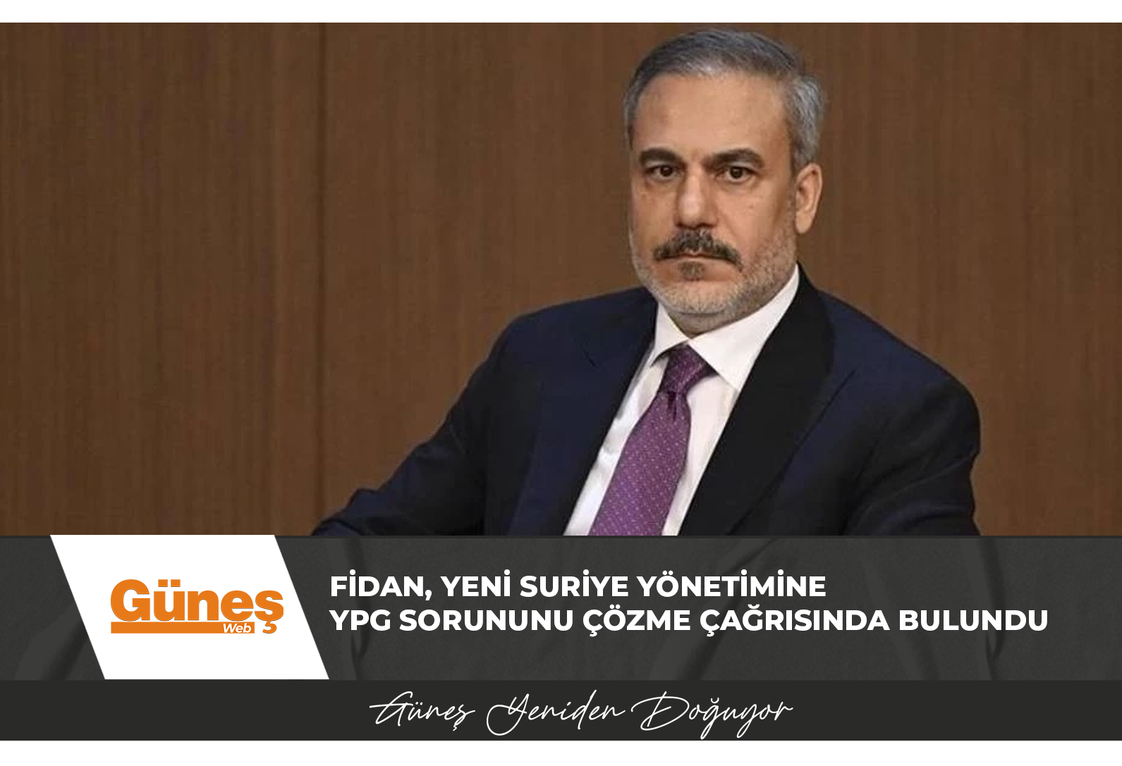 Fidan, yeni Suriye yönetimine YPG sorununu çözme çağrısında bulundu