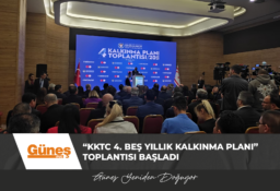 “KKTC 4. Beş Yıllık Kalkınma Planı” toplantısı başladı