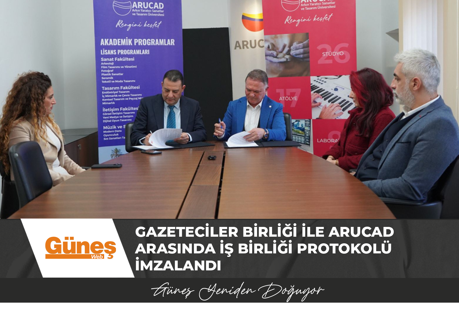 Gazeteciler Birliği ile ARUCAD arasında iş birliği protokolü imzalandı