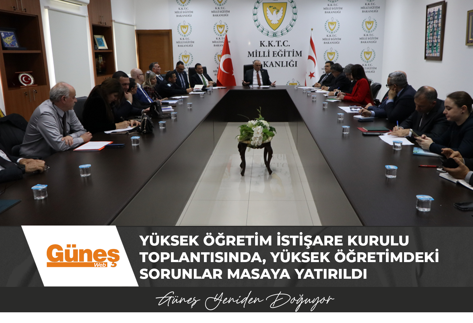 Yüksek Öğretim İstişare Kurulu toplantısında, yüksek öğretimdeki sorunlar masaya yatırıldı