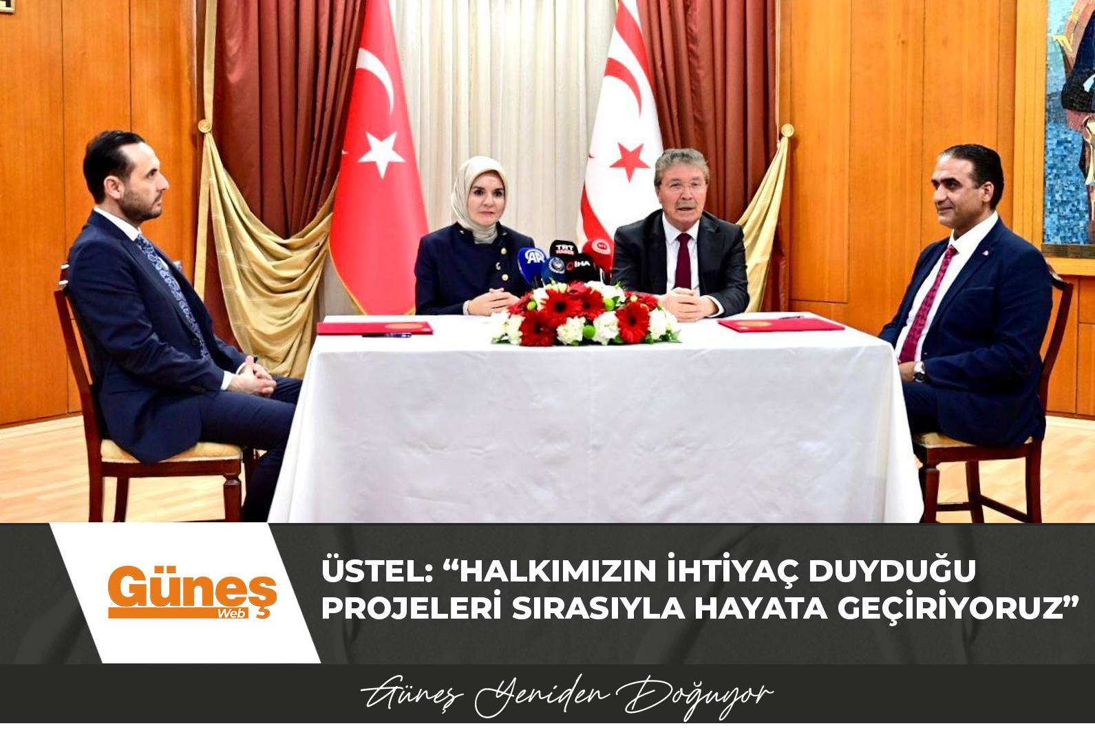 ÜSTEL: “HALKIMIZIN İHTİYAÇ DUYDUĞU PROJELERİ SIRASIYLA HAYATA GEÇİRİYORUZ”