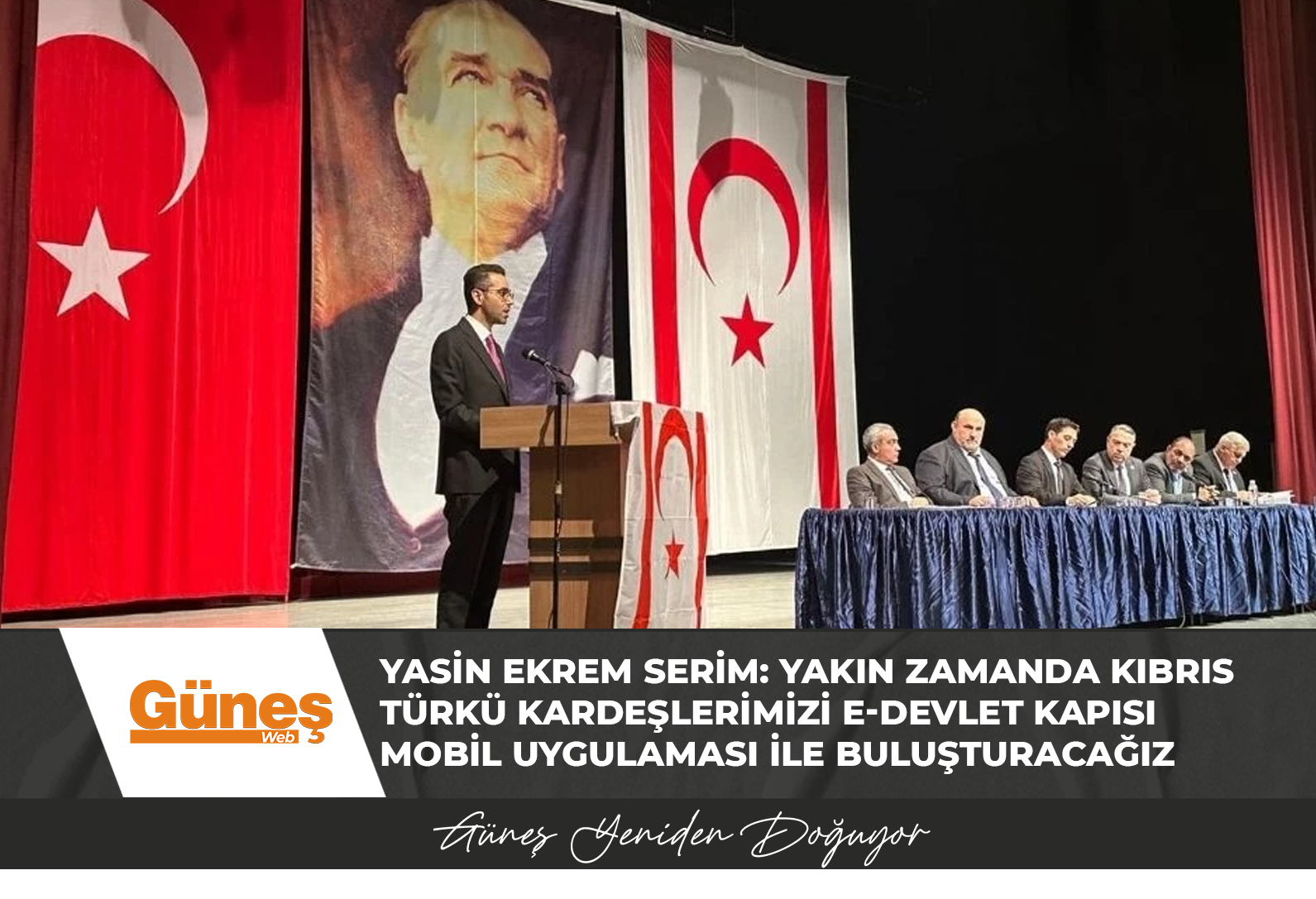 Yasin Ekrem Serim: Yakın zamanda Kıbrıs Türkü kardeşlerimizi e-Devlet Kapısı mobil uygulaması ile buluşturacağız