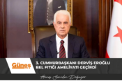 3. Cumhurbaşkanı Derviş Eroğlu bel fıtığı ameliyatı geçirdi