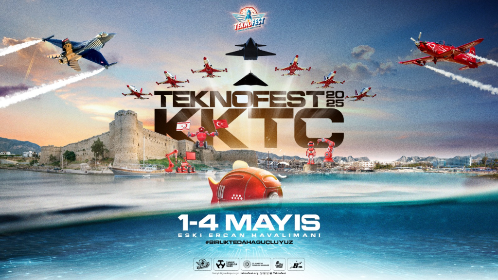 TEKNOFEST KKTC, 1-4 Mayıs’ta Ercan Havalimanı’nda!