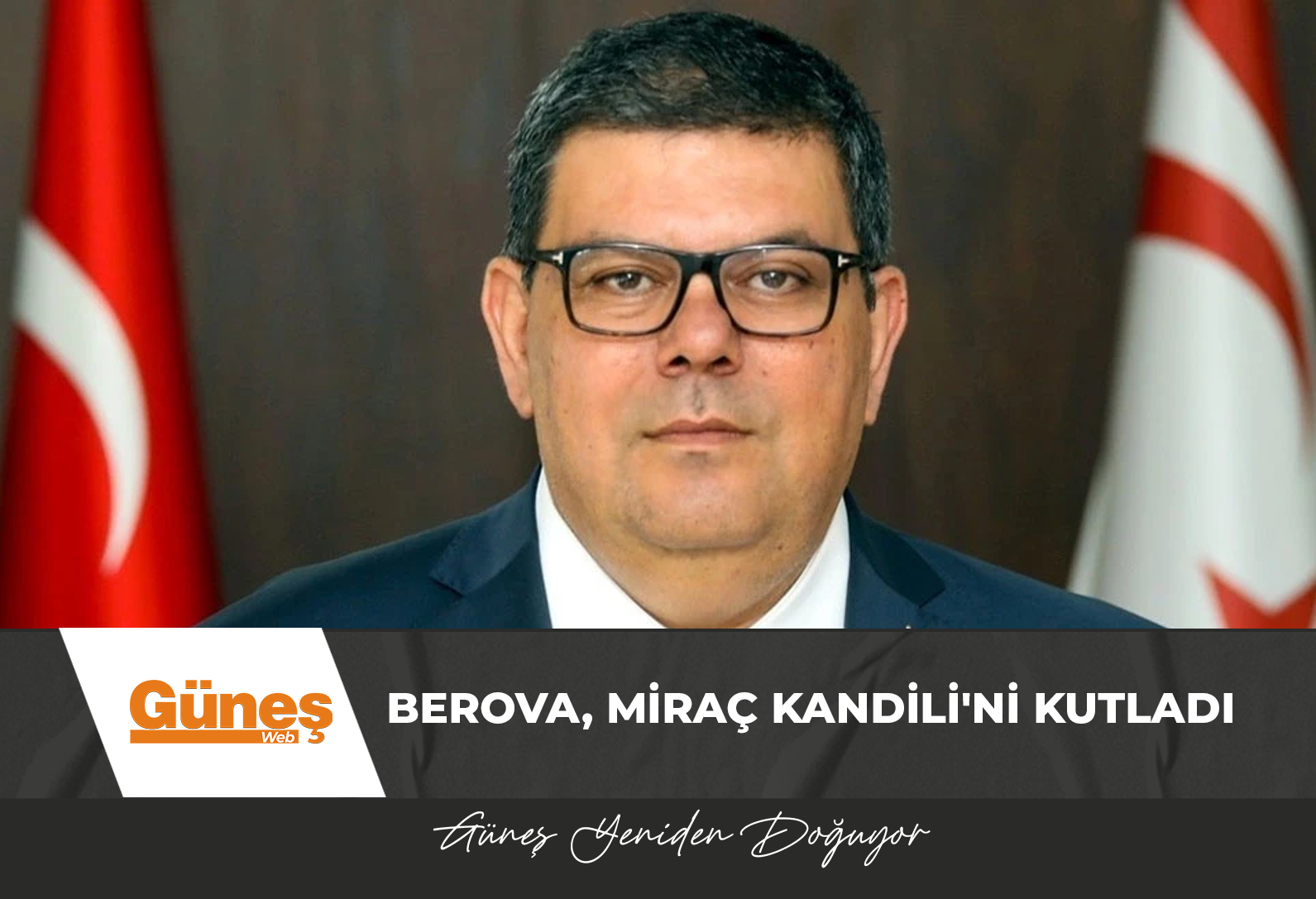 Özdemir Berova, Miraç Kandili’ni kutladı