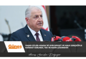 Yaşar Güler: Adada iki ayrı devlet ve halk gerçeğiyle hareket edilmesi, tek ve kesin çözümdür