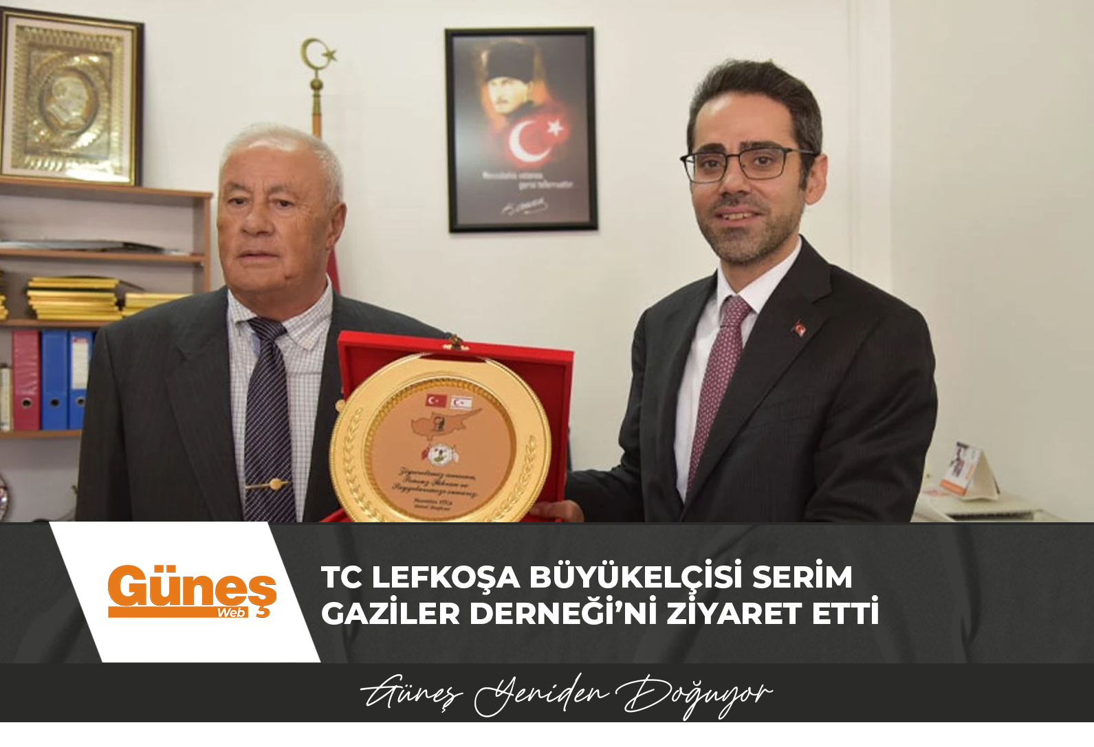 TC Lefkoşa Büyükelçisi Serim Gaziler Derneği’ni ziyaret etti