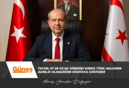 Tatar: 27-28 Ocak Direnişi Kıbrıs Türk halkının azınlık olmadığını dünyaya gösterdi