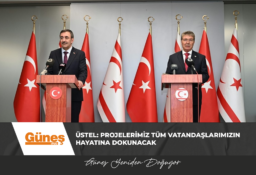 Başbakan Üstel: Projelerimiz tüm vatandaşlarımızın hayatına dokunacak