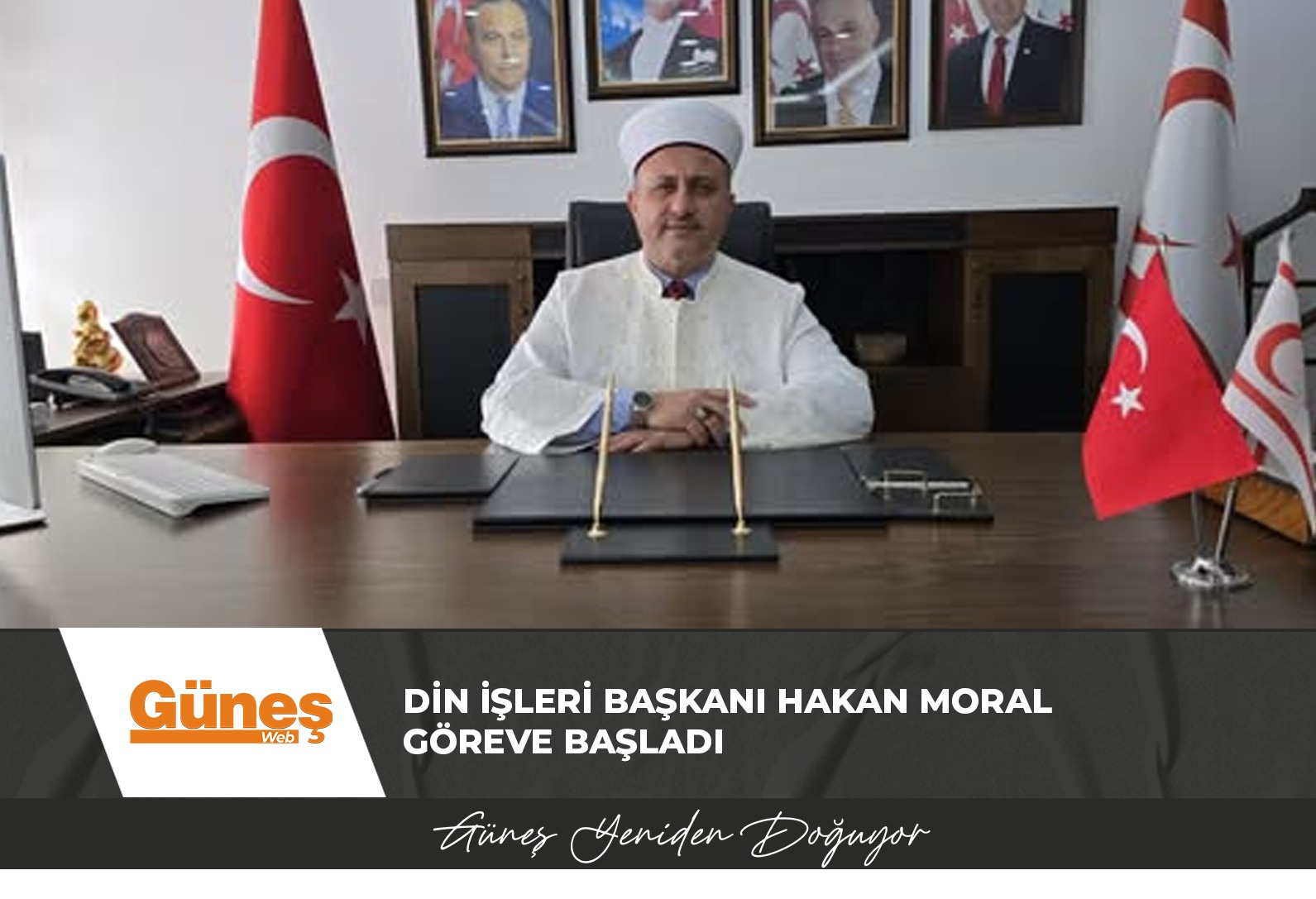 Din İşleri Başkanı Hakan Moral göreve başladı