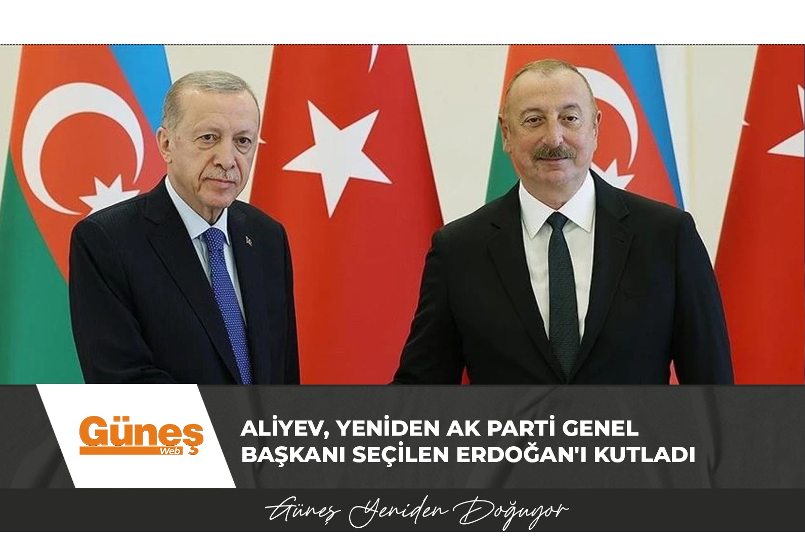 Aliyev, yeniden AK Parti Genel Başkanı seçilen Erdoğan’ı kutladı