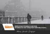 Sibirya’dan İstanbul’a geliyor! İstanbul’da kar yağışı için tarih belli oldu…