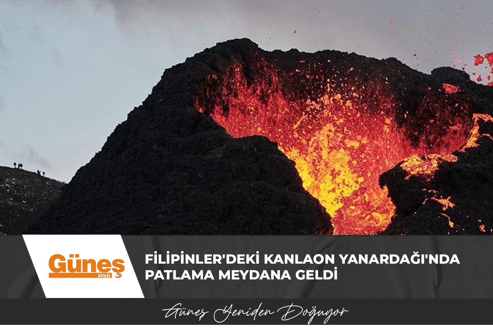 Filipinler’deki Kanlaon Yanardağı’nda patlama meydana geldi