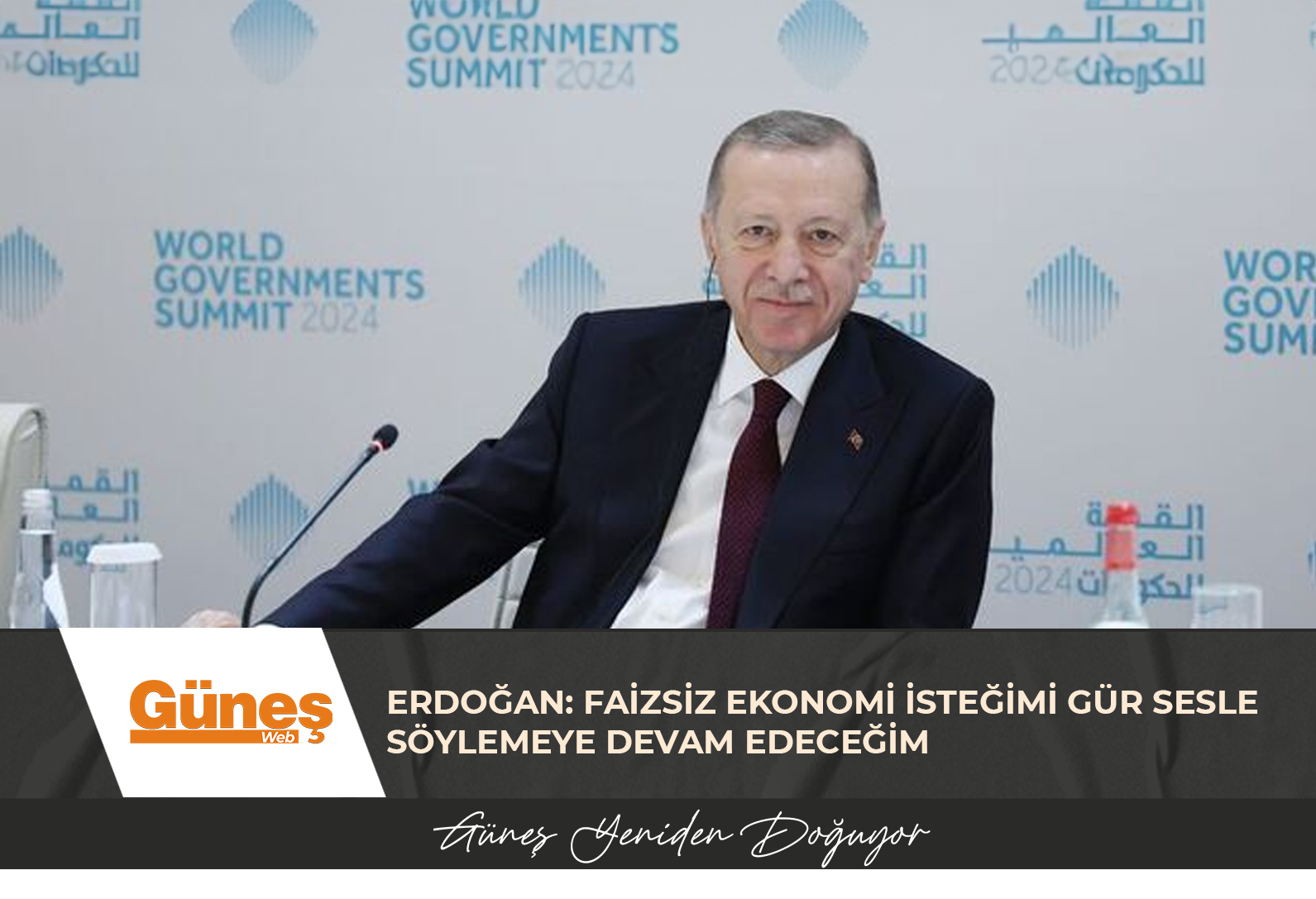 Erdoğan: Faizsiz ekonomi isteğimi gür sesle söylemeye devam edeceğim