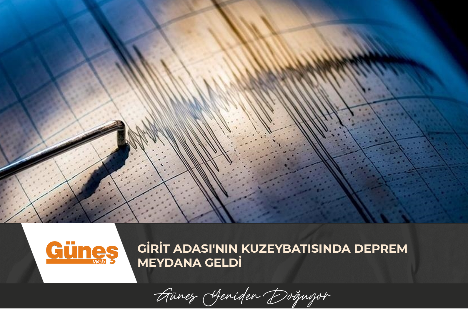 Girit Adası’nın kuzeybatısında deprem meydana geldi