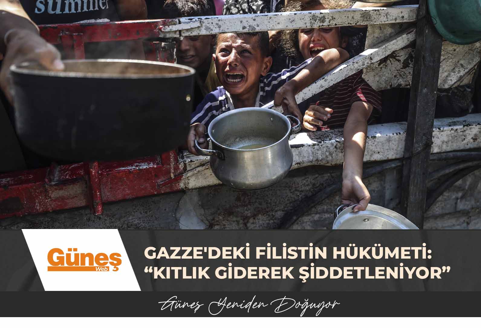 Gazze’deki Filistin hükümeti: “Kıtlık giderek şiddetleniyor”