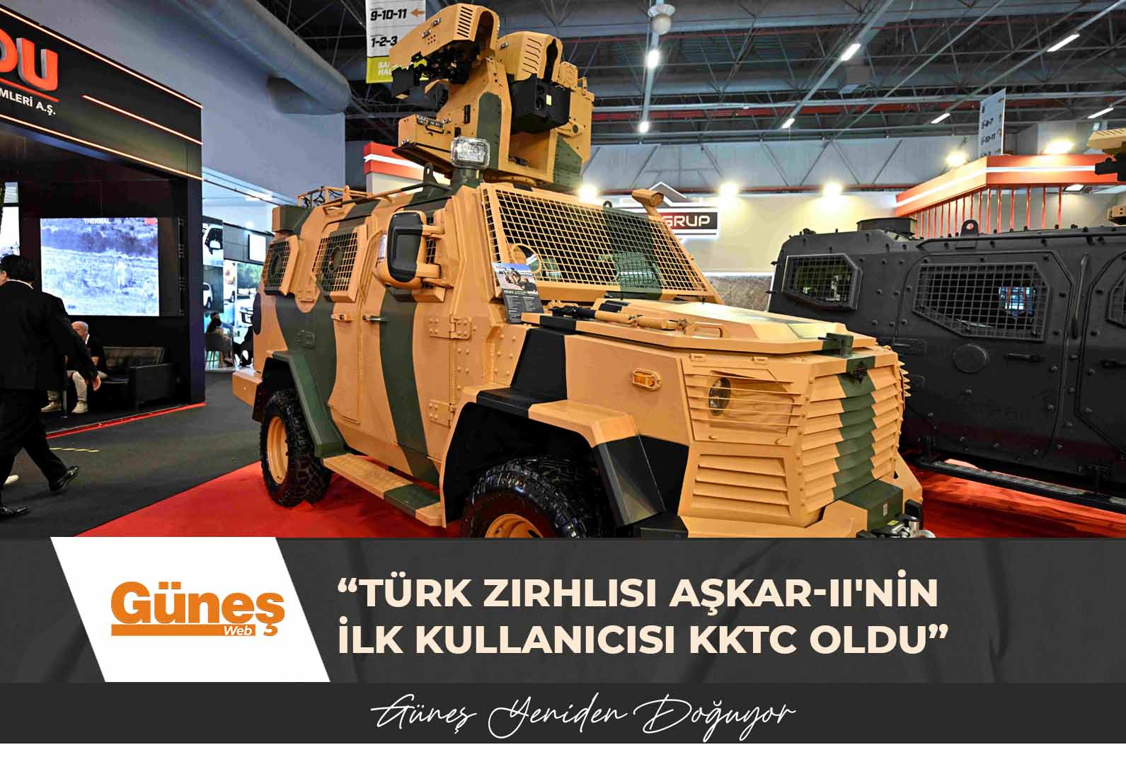 “Türk zırhlısı AŞKAR-II’nin ilk kullanıcısı KKTC oldu”