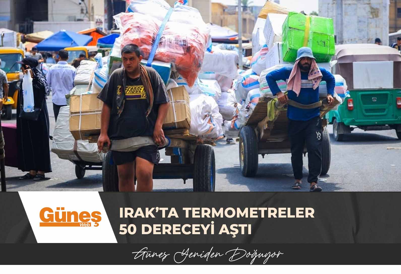 Irak’ta termometreler 50 dereceyi aştı