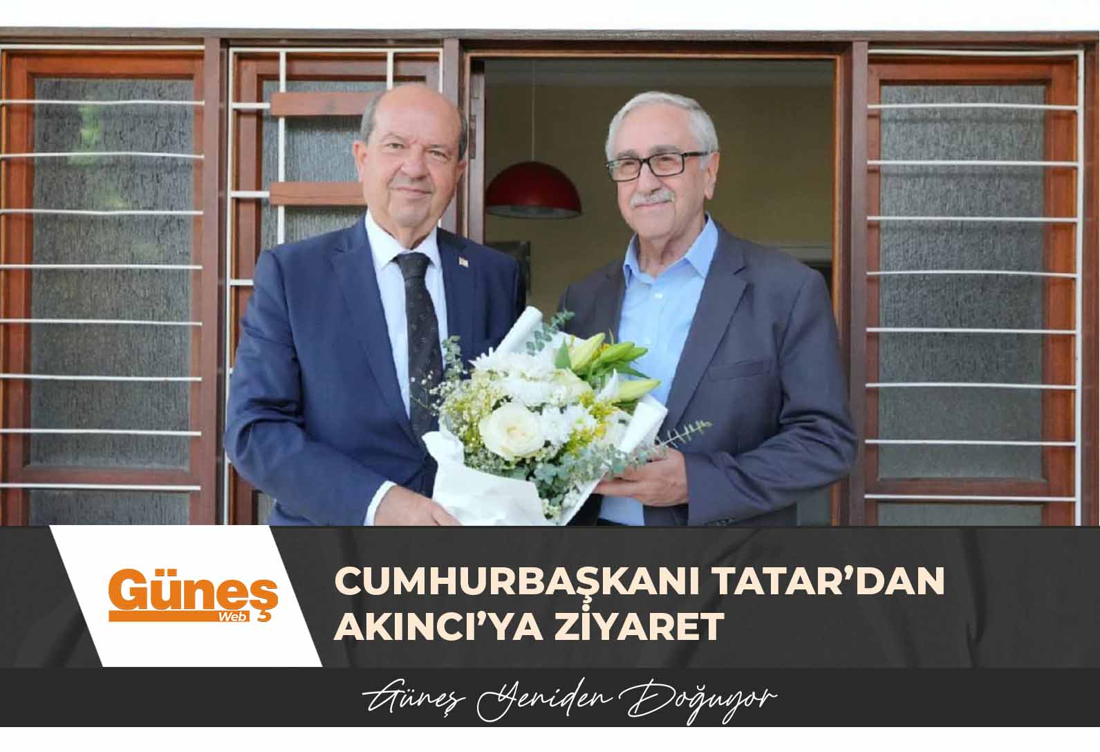 Cumhurbaşkanı Tatar’dan Akıncı’ya ziyaret