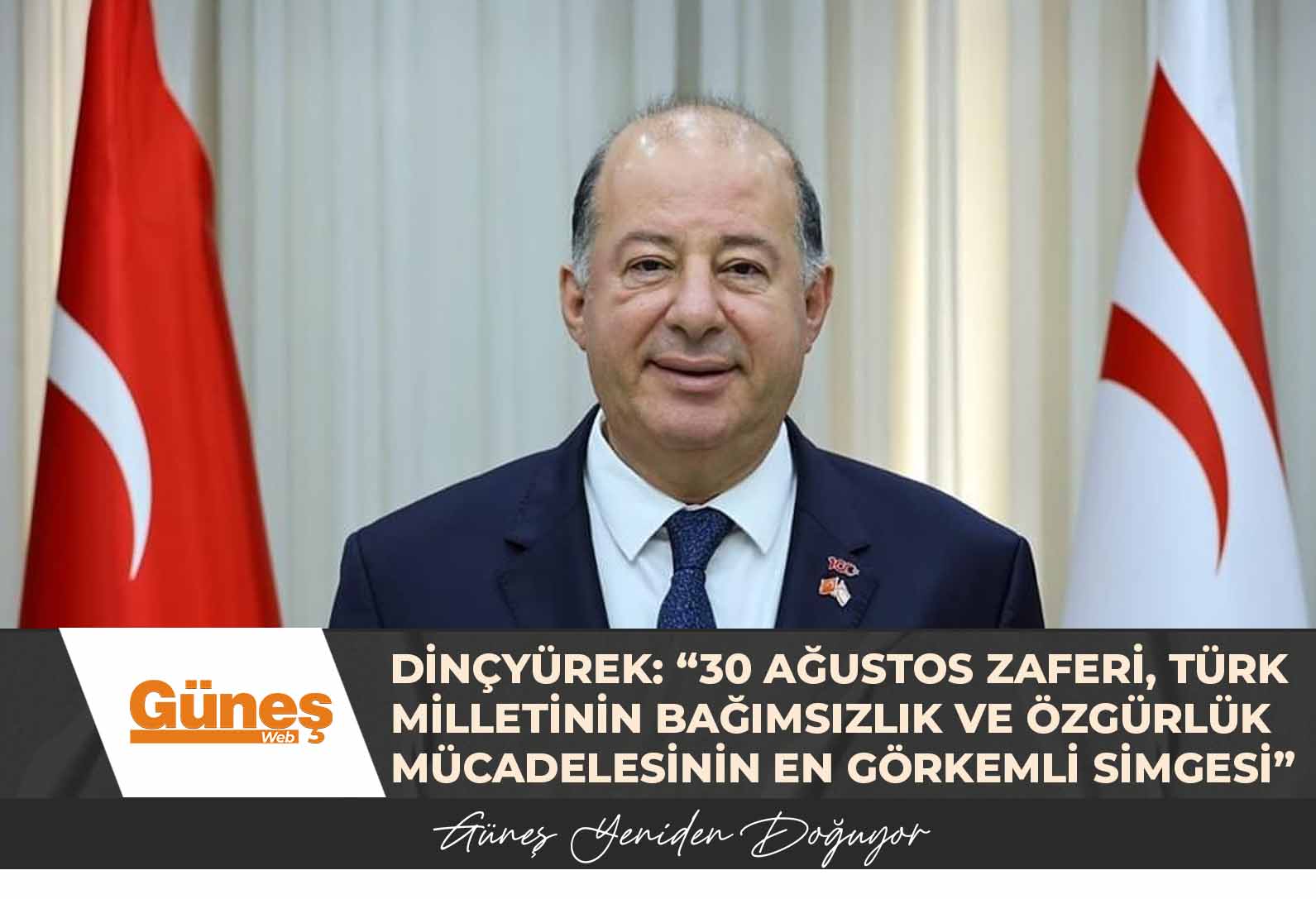 Bakan Dinçyürek: “30 Ağustos Zaferi, Türk milletinin bağımsızlık ve özgürlük mücadelesinin en görkemli simgesi”