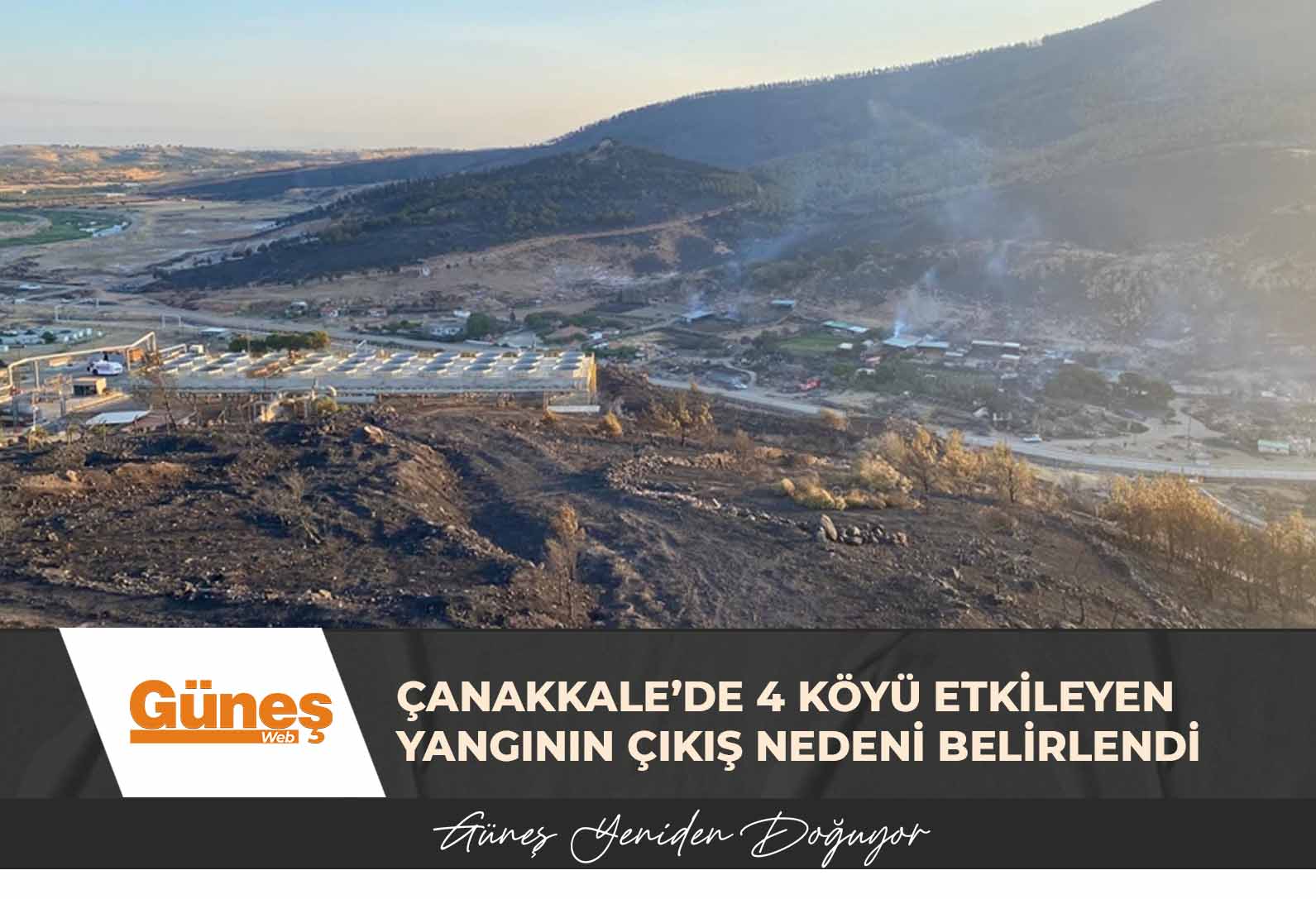 Çanakkale’de 4 köyü etkileyen yangının çıkış nedeni belirlendi
