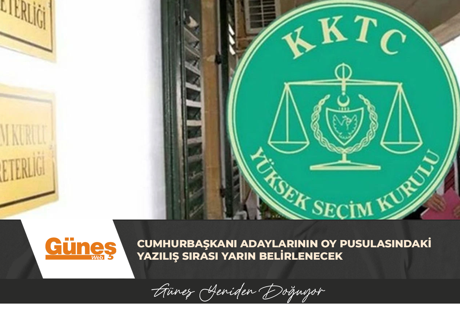 CUMHURBAŞKANI ADAYLARININ OY PUSULASINDAKİ YAZILIŞ SIRASI YARIN BELİRLENECEK