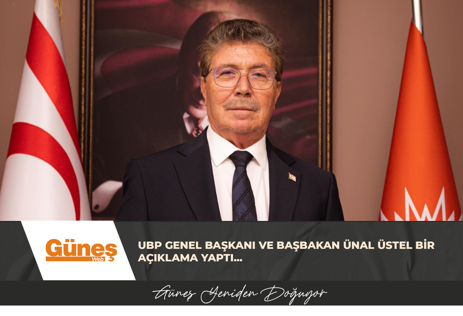 UBP GENEL BAŞKANI VE BAŞBAKAN ÜNAL ÜSTEL BİR AÇIKLAMA YAPTI…
